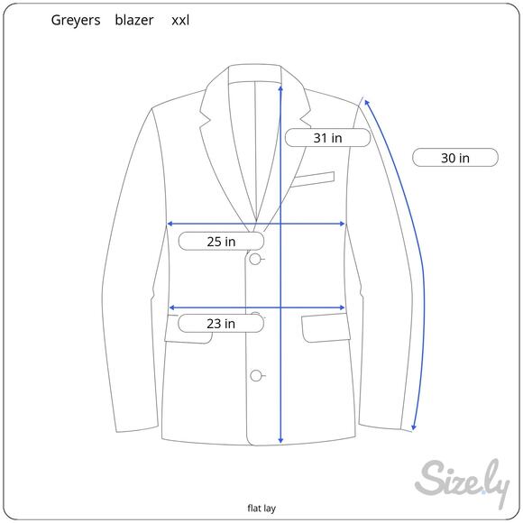 Grayers Herringbone Soft Cotton Blazer Jacket Brown Terry Inside 5 Button XXL - Picture 8 of 8